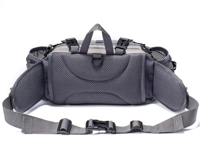 Yuoto VISCNE Outdoor Fanny Pack Hiking Fishing Waist bag 2 Water Bottle Holder Lumbar Pack - Image 2